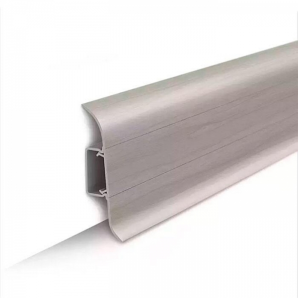 Плинтус напольный Ideal Классик К55 268 Клен серый 2200*55*22 мм