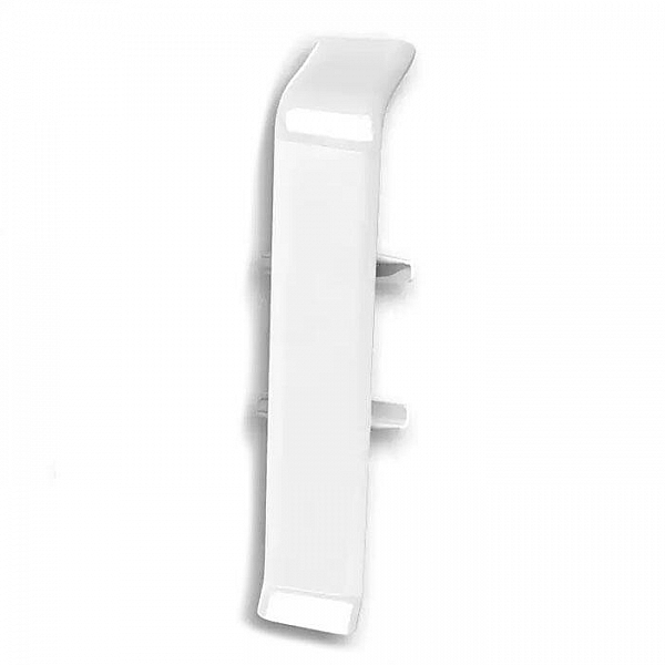 Соединитель для плинтуса Ideal Deconika 70 мм 001-0 Белый глянцевый