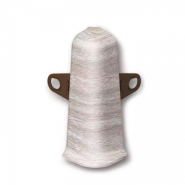 Угол наружный для плинтуса Ideal Deconika 70 мм 294 Орех антик