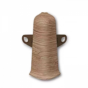 Угол наружный для плинтуса Ideal Deconika 85 мм 228 Дуб классик