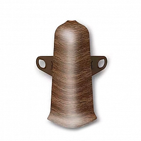 Угол наружный для плинтуса Ideal Deconika 70 мм 291 Орех