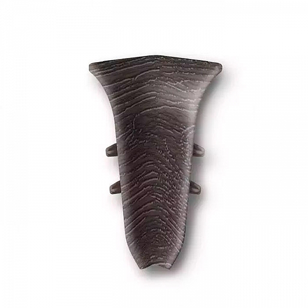 Угол внутренний для плинтуса Ideal Классик 55 мм 303 Венге темный