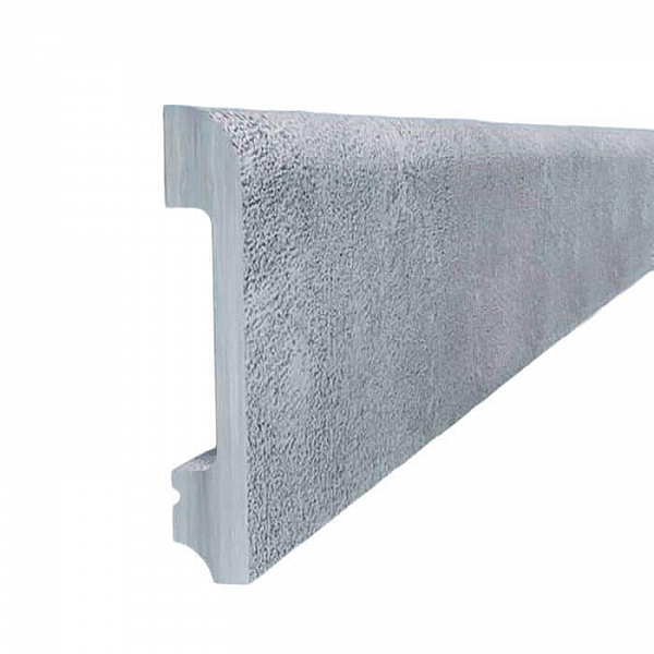 Плинтус напольный Солид 8 UHD 05/80 Микроцемент 2400 мм