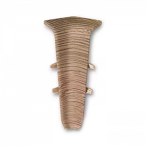 Угол внутренний для плинтуса Ideal Deconika 70 мм 228 Дуб классик 2 шт