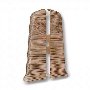 Заглушка для плинтуса Ideal Deconika 85 мм 228 Дуб классик 2 шт