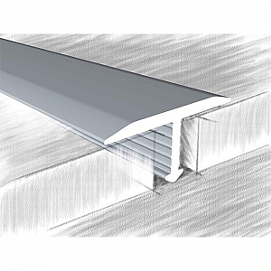 Порог КТМ-2000 318-01М Серебро 2.7 м