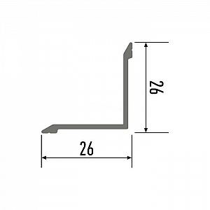 Порог КТМ-2000 2626-02Н Золото 1.35 м. Изображение - 3