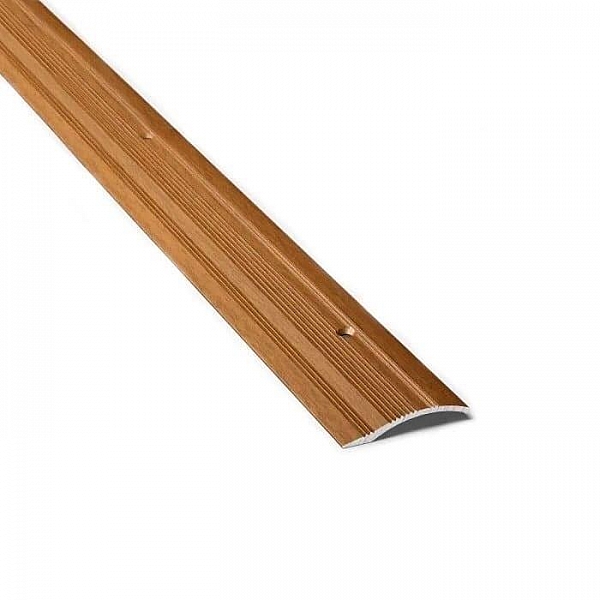 Порог Русский профиль 40 мм Дуб темный полукруглый 1.35 м