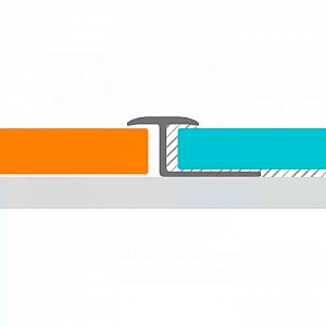 Порог КТМ-2000 314-616М Дуб ваниль 2.7 м. Изображение - 1