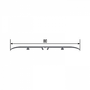 Порог КТМ-2000 031-616К Дуб ваниль 0.9 м. Изображение - 3