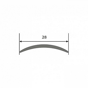 Порог КТМ-2000 110-616Т Дуб ваниль 1.8 м. Изображение - 1
