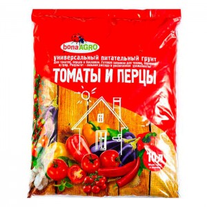 Грунт питательный BonaAGRO для томатов и перцев 10 л