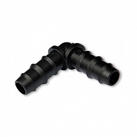 Соединитель Bradas КП-60 колено елочки для двух шлангов 20 мм