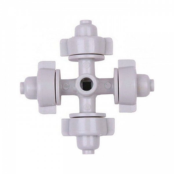 Туманообразователь Green Helper ГРИН-112 4 сопла 2.5 бар белый