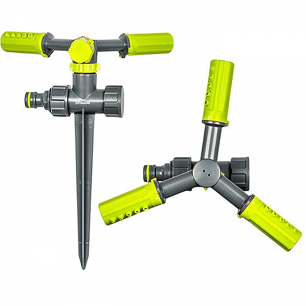 Разбрызгиватель Bradas Lime Line Р74 3-хрожковый регулируемый с пластмассовым колком