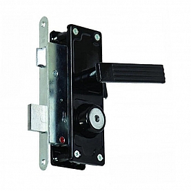 Замок врезной ВолМет ЗВ4Дт-03-08/2.2 черный