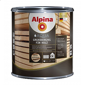 Грунтовка Alpina Grundierung für Holz по дереву 2.5 л