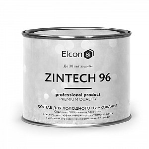 Грунт-эмаль Elcon Zintech 96% цинконаполненная 1 кг