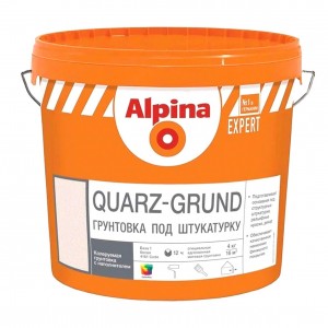 Грунтовка Alpina Expert Quarz-Grund База 1 4 кг