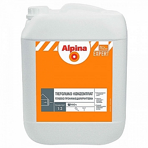 Грунтовка Alpina Expert Tiefgrund Konzentrat концентрат 5 л