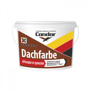 Краска Condor Dachfarbe D 06 3.25 кг темно-коричневый