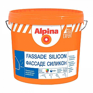 Краска Alpina Expert Fassade Silicon База 1 10 л белая