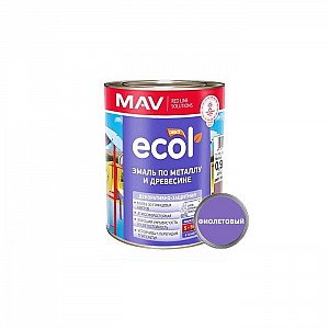 Эмаль Mav Ecol ПФ-115 1 л фиолетовая. Изображение - 1