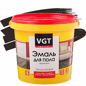 Эмаль VGT ВД-АК-1179 Профи для пола 1 кг венге