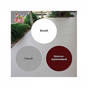 Эмаль Olecolor для бетонных полов 3.5 кг красно-коричневый. Изображение - 1