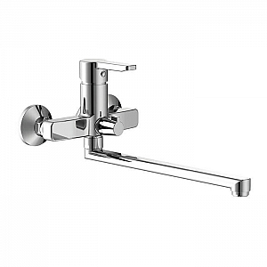 Смеситель Iddis Sena SENSBL2i10WA длинный излив 350 мм с керамическим дивертором