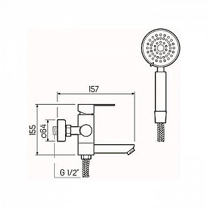 Смеситель РМС Д35 SUS124-009E. Изображение - 3