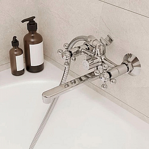 Смеситель Milardo Duplex DUPSB02M02 с изливом 172 мм в комплекте с лейкой шлангом и держателем. Изображение - 1