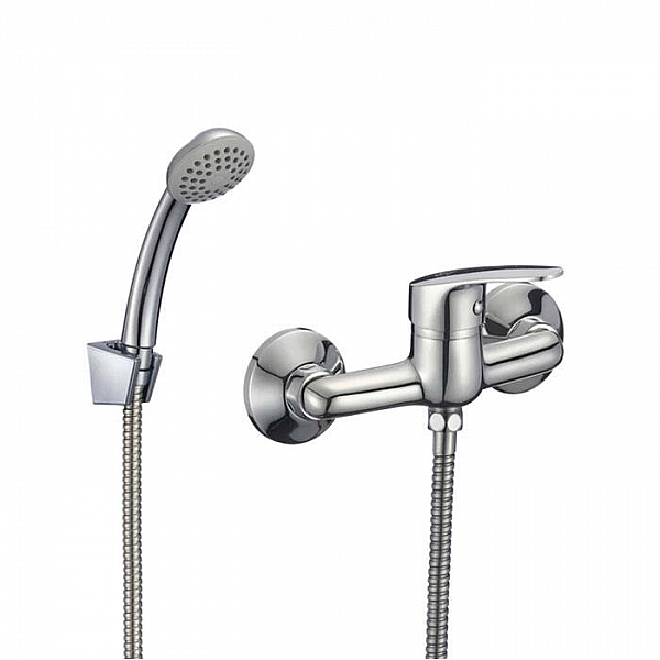 Смеситель Milardo Simp SIMSB00M03 в комплекте с лейкой шлангом держателем