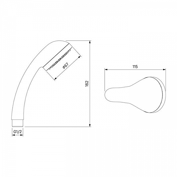 Смеситель Milardo Simp SIMSB02M02
