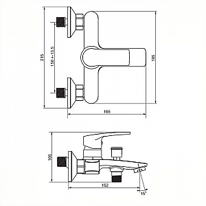 Смеситель Damixa Eclipse 481000000. Изображение - 3