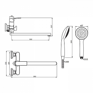Смеситель Damixa Eclipse 2.0 489500000. Изображение - 3