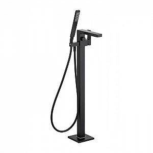 УЦЕНКА Смеситель Armatura Logon Black 5135-510-81 для отдельно стоящей ванны черный