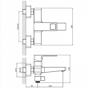 Смеситель Lauter Cascade 21СК6615BS. Изображение - 6