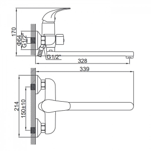 Смеситель Ledeme L2231. Изображение - 1