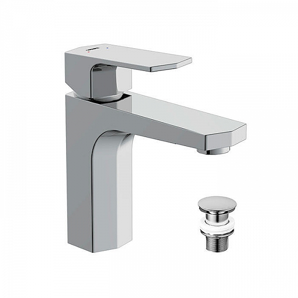 Смеситель Cersanit Wisla 63055 однорычажный клик клак