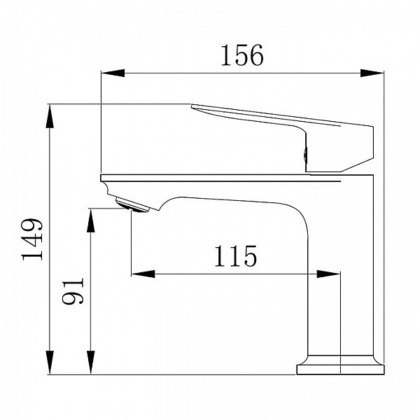 Смеситель Esko Shore SHR26M