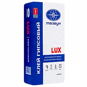 Клей гипсовый Тайфун Люкс 30 кг
