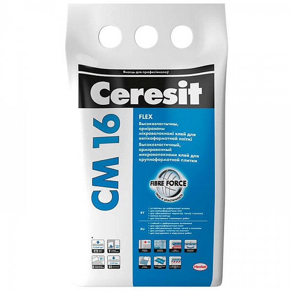 Клей для плитки Ceresit CM16 5 кг