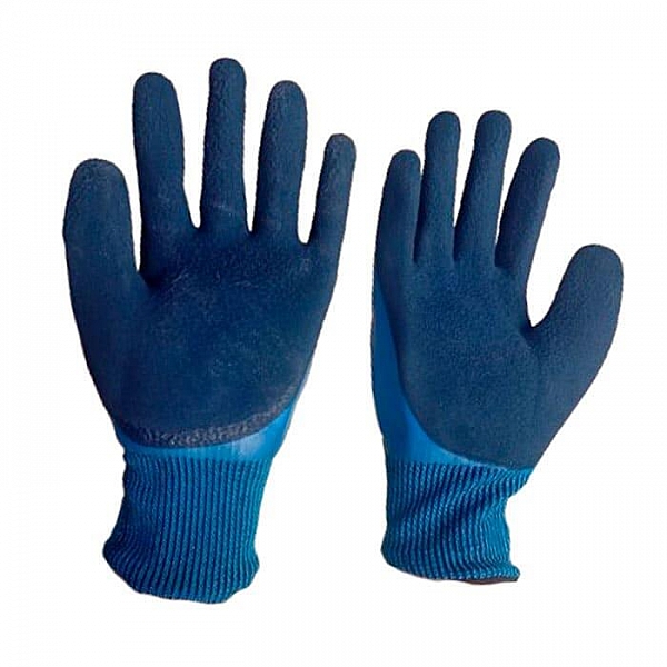 Перчатки из полиэстра Сантехник 652151 с покрытием на ладони размер 10