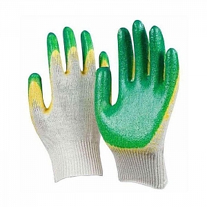 Перчатки рабочие Profmaer 8903888 трикотажные двойной облив утепленные