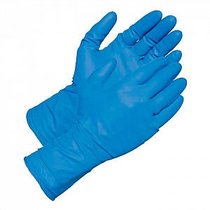 Перчатки латексные Avikomp 4555 максимальной плотности S синий. Изображение - 1