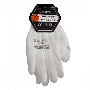 Перчатки Protect2U White Line размер 10 с ярлыкодержателем