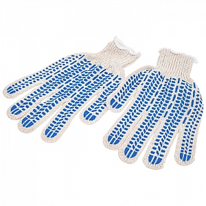 Перчатки хлопчатобумажные Startul ST7197 с ПВХ Протектор 7.5 класс. Изображение - 2