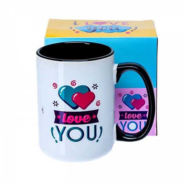 Кружка QRJB223 код 274604 керамическая 400 мл