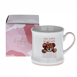 Кружка BPM4814-AR138 код 263448 фарфоровая 350 мл. Изображение - 3